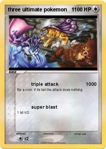 Pokemon three ultimate pokemon   1 