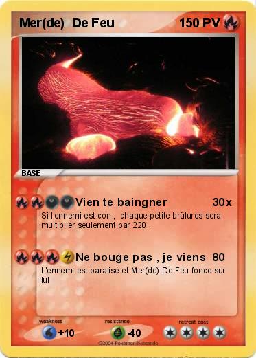Pokemon Mer(de)  De Feu