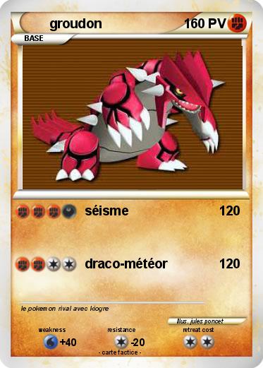 Pokemon groudon