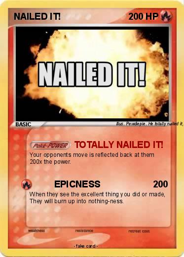 Pokemon NAILED IT!