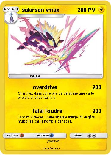 Pokemon salarsen vmax