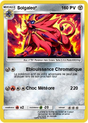 Pokemon Solgaleo*