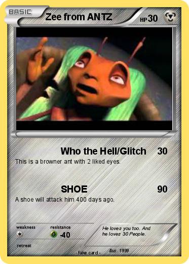 Pokemon Zee from ANTZ