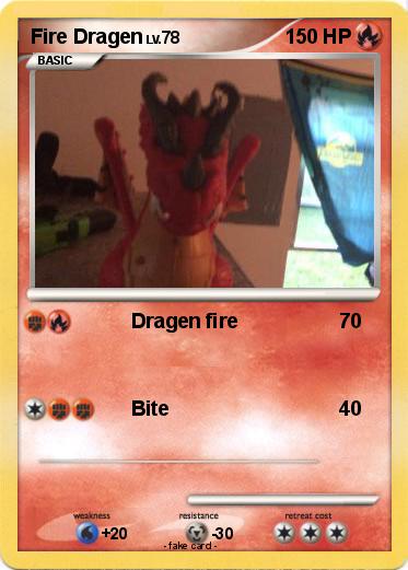 Pokemon Fire Dragen