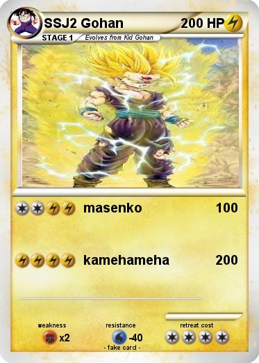 Pokemon SSJ2 Gohan