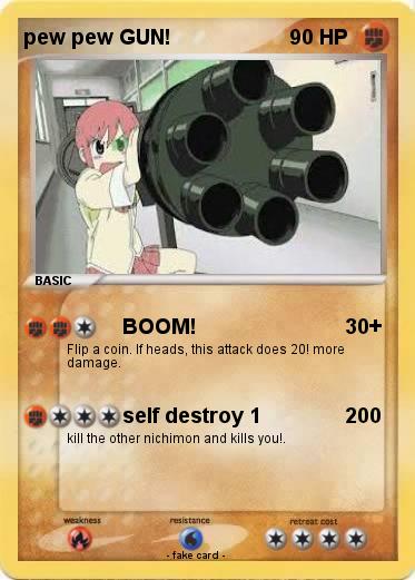 Pokemon pew pew GUN!