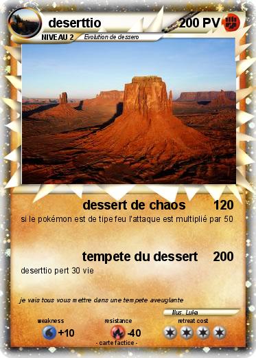 Pokemon deserttio
