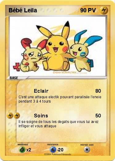 Pokemon Bébé Leila