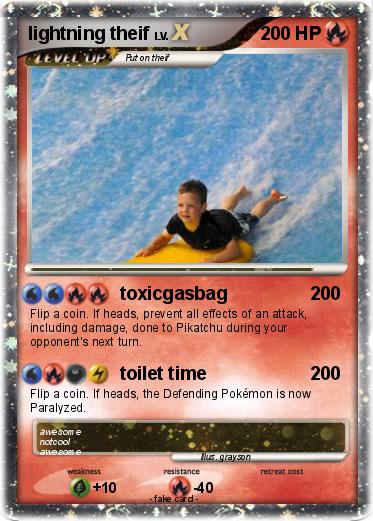 Pokemon lightning theif