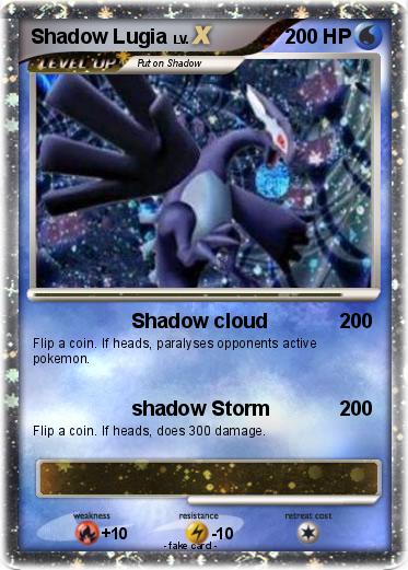 Pokemon Shadow Lugia