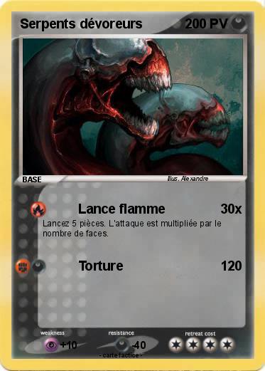 Pokemon Serpents dévoreurs