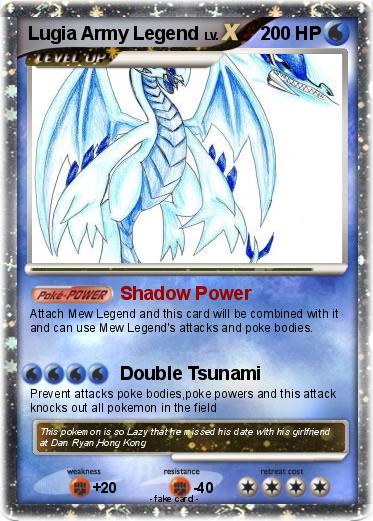 Pokemon Lugia Army Legend