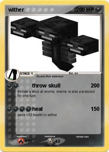 Pokemon wither