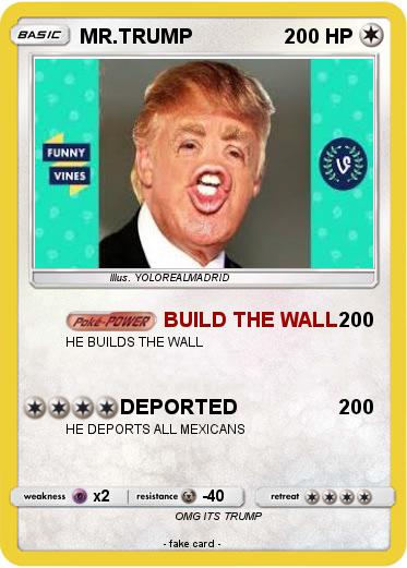 Pokemon MR.TRUMP