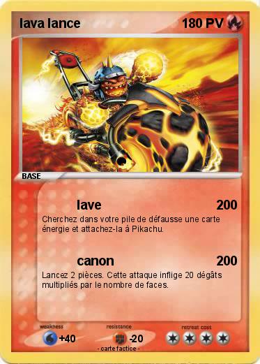 Pokemon lava lance