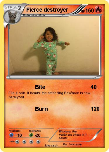 Pokemon Fierce destroyer