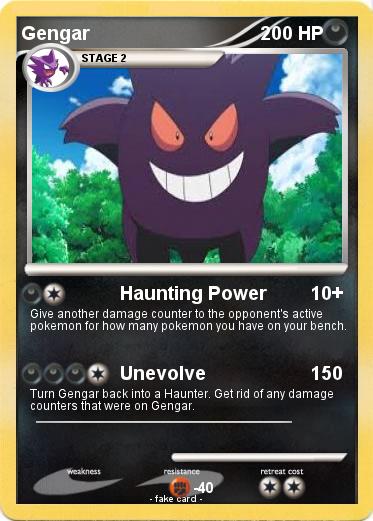 Pokemon Gengar