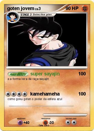 Pokemon goten jovem