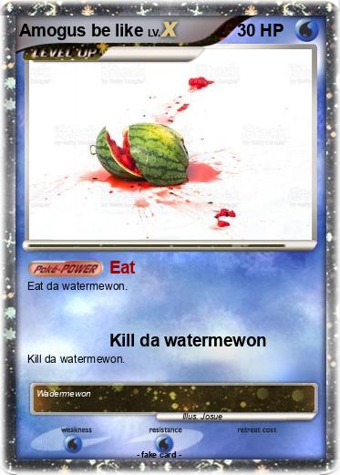 Pokemon Amogus be like