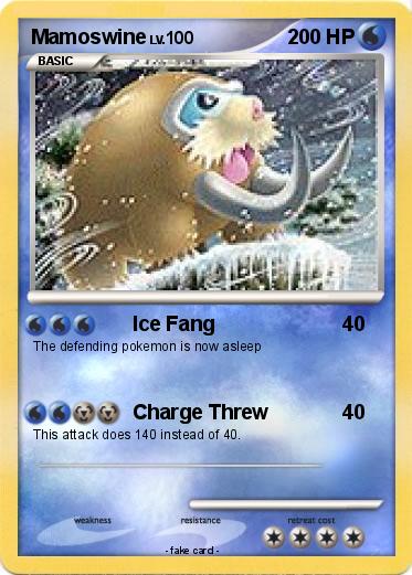 Pokemon Mamoswine