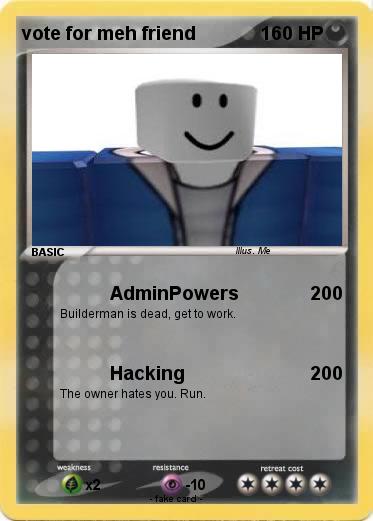 Pokemon vote for meh friend