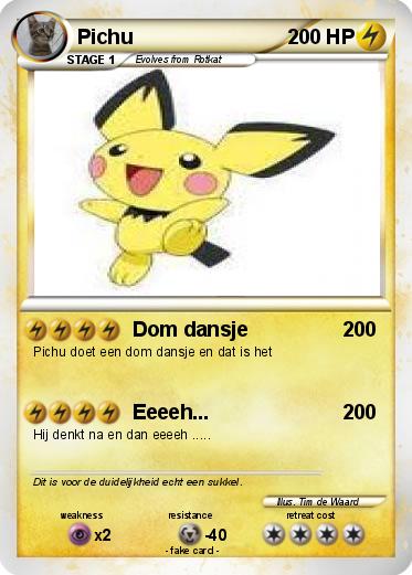 Pokemon Pichu