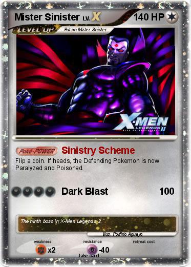 Pokemon Mister Sinister