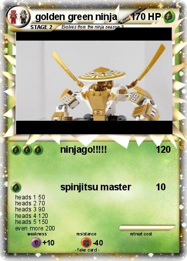 Pokemon golden green ninja