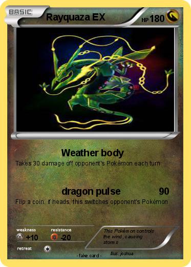 Pokemon Rayquaza EX