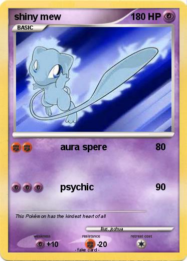Pokemon shiny mew