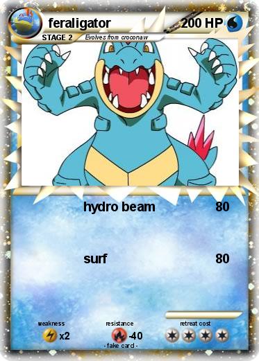 Pokemon feraligator