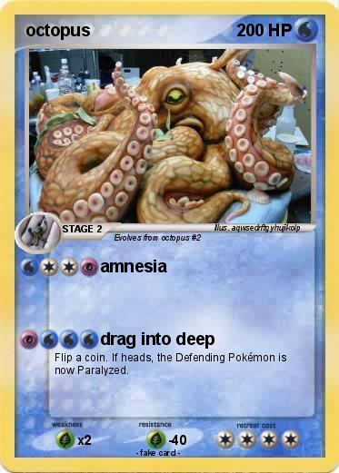 Pokemon octopus