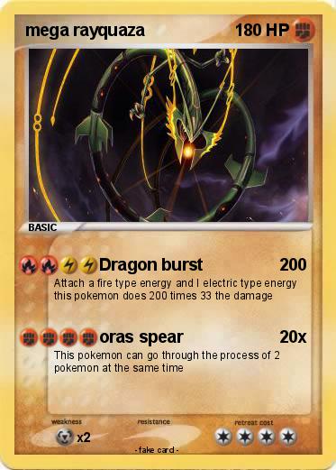 Pokemon mega rayquaza