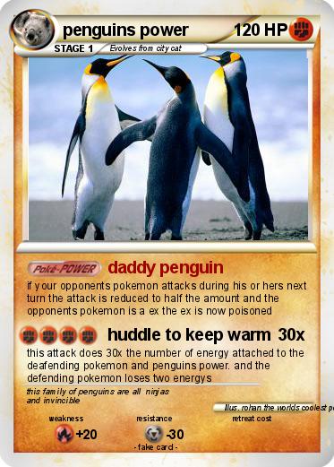 Pokemon penguins power