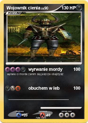 Pokemon Wojownik cienia