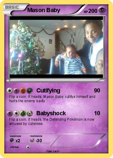 Pokemon Mason Baby