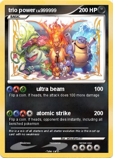 Pokemon trio power