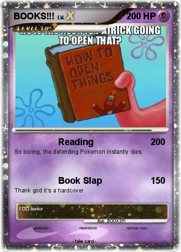 Pokemon BOOKS!!!