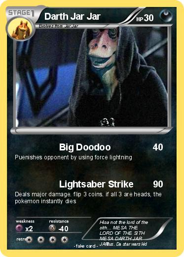 Pokemon Darth Jar Jar