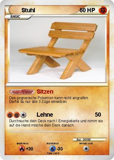 Pokemon Stuhl