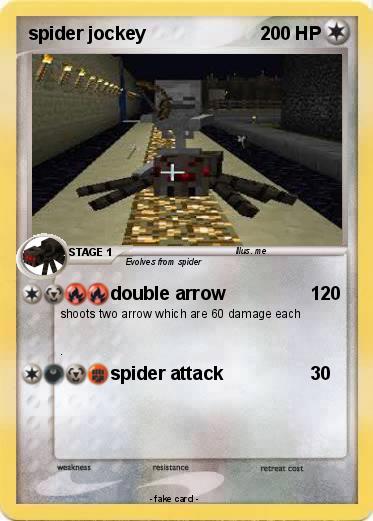 Pokemon spider jockey