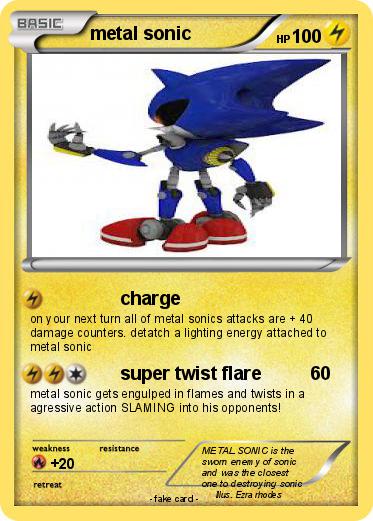 Pokemon metal sonic
