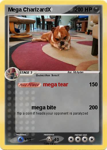 Pokemon Mega CharizardX