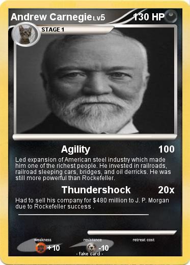 Pokemon Andrew Carnegie