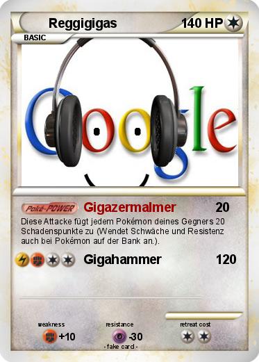 Pokemon Reggigigas