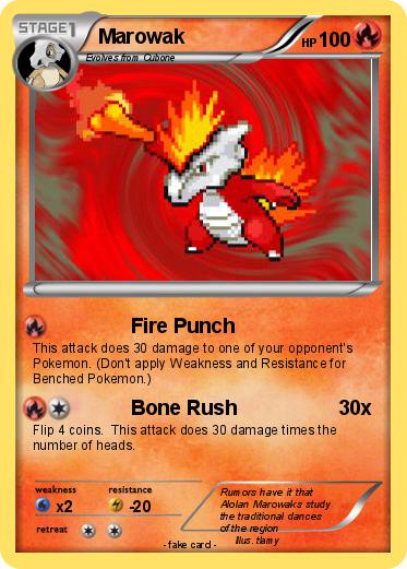 Pokemon Marowak