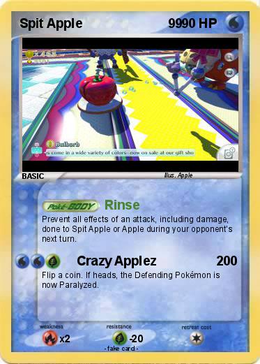 Pokemon Spit Apple                        99