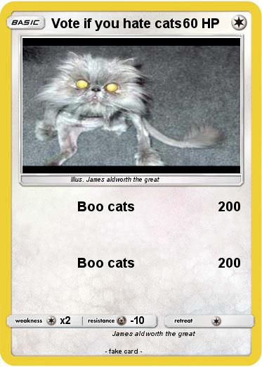 Pokemon Vote if you hate cats