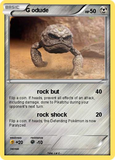 Pokemon G odude