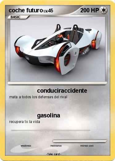 Pokemon coche futuro
